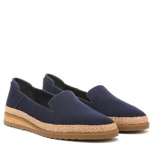 NEW Dr Scholl's Jetset Isle Navy Canvas Loafer Size 11